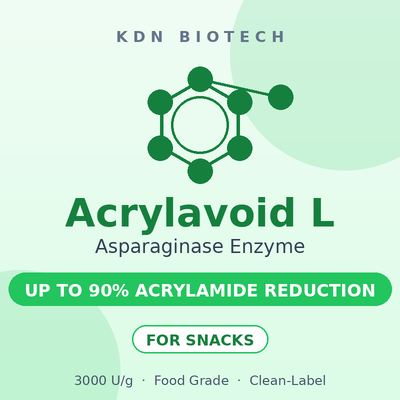 Goede prijs. Asparaginase Enzym Acrylavoid L 3000 U/g Voedselkwaliteit Acrylamide Reductiehulp voor Aardappelchips Snacks online